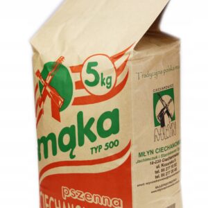 Mąka pszenna Ciechanowiecka typ 500 – 5 kg