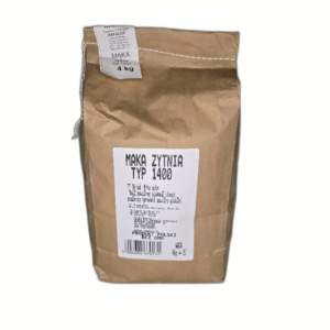 Mąka żytnia typ 1400 – 4 kg